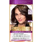 日本ロレアル ロレアル パリ エクセランス N クリームタイプ 6GA グレーがかったやや明るい栗色 1個