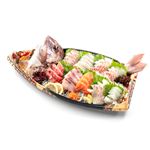 【予約】 【11時以降のご配送】 真鯛姿造盛合せ（本まぐろ中とろ・ぶり（はまち）・真鯛・生アトランティックサーモン）1パック 【12月25日～12月30日のお受取り】