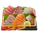 【予約】  本まぐろ入りお刺身盛り合わせ（えび入り）6点盛 1パック 【12月25日～12月30日のお受取り】