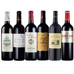 【予約】フランス産  有名セカンドワイン6本セット（750ml×6本） ※中部地区20点限定 【12月27日～12月31日のお受取り】