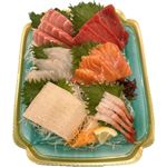 本まぐろ入りお刺身盛り合わせ（6点盛）1パック 【8月13日～8月15日のお受取り】
