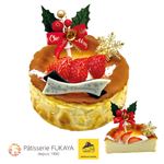 【予約】M4006パティスリーFUKAYA FUKAYA クリスマス　バスクチーズケーキ