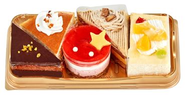 おうちでイオン イオンネットスーパー ドンレミークリスマスアソートケーキ 5コイリ 12 24日配送分まで