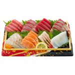 【予約】  本まぐろ入りお刺身盛り合わせ（えび入り）8点盛 1パック 【12月25日～12月30日のお受取り】