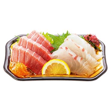 おうちでイオン イオンネットスーパー お刺身盛り合わせ 2点盛 まぐろ 鯛 1パック