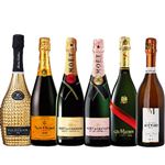 【予約】フランス産  銘醸地シャンパン6本セット（750ml×6） ※20セット限定 【8月9日～8月17日のお受取り】
