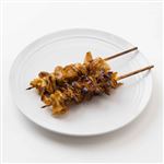 国産鶏の焼鳥串（皮）タレ 2本