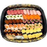 本まぐろ赤身とぶりが入ったお奨め握り寿司 50貫 1パック 【8月13日～8月15日のお受取り】