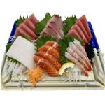 家族団欒お盆お刺身盛り合わせ（えび入り）6点盛 1パック 【8月13日～8月15日のお受取り】
