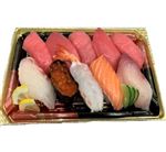 【魚屋の鮨】本鮪が主役のにぎり鮨（いくら・えび入）9貫
