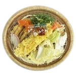 トップバリュ3種野菜の鍋焼き風うどん
