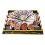 【予約】 まぐろたたきやうになどが入った海鮮贅沢手巻寿司 15本入 1パック 【12月29日～1月4日の受取り】