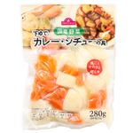 トップバリュ 国産 下ゆでカレー・シチューの具 280g（固形量250g）1袋