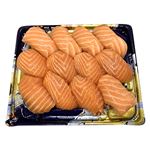 【魚屋の鮨】 ASC認証アトランティックサーモンにぎり鮨 12貫 【8月13日～8月15日のお受取り】【12時以降のお受取り】