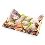 【予約】愛媛県産他  真鯛（養殖）お刺身（姿造り）1パック 【12月25日～12月30日のお受取り】