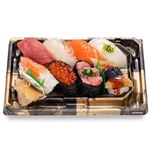 【予約】  本まぐろ赤身と季節のネタ入りおすすめ握り 1人前 1パック （わさび小袋付き） 【注文より4日後以降のお受取り ★】