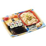 手まり寿司とうどんのセット 1パック  【4月19日～4月21日配送】