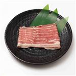 トップバリュうまみ和豚 国産豚肉ばらうす切り80g（100gあたり（本体）278円）