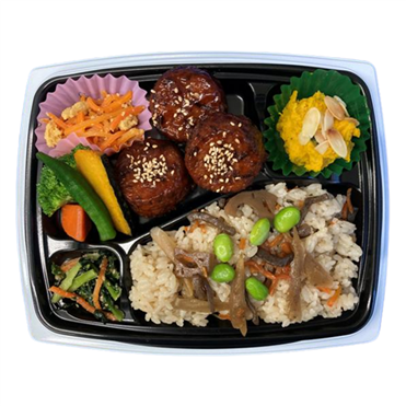おうちでイオン イオンネットスーパー お惣菜屋さんの豆腐ハンバーグ弁当 おうちでイオン イオンネットスーパー お惣菜屋さんの豆腐ハンバーグ弁当