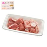 トップバリュうまみ和豚 国産豚肉 カレー用160g（100gあたり（本体）128円）