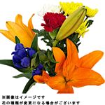 お供え花セット 凛夏1束【置き楽配送指定不可】※お色は選べません