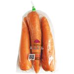 【袋入り商品】トップバリュ減の恵み 北海道 などの国内産 にんじん 3本入 1袋