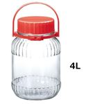 【予約商品】果実酒びん 4L 1個 【6月14日～6月17日のお受取り】