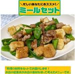 ミールセット【豚肉と厚揚げとピーマンの甘辛炒め】 1パック 【6月19日～6月24日のお受取り】
