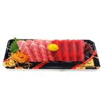 スペイン産他 本鮪（養殖・解凍）お刺身（赤身4切・中トロ4切）1パック 【5月23日～5月25日のお受取り】