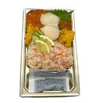 【魚屋の鮨】 北海道フェア限定海鮮丼（うにいくらかに入）1パック 【7月4日～7月6日のお受取り】