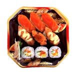 サーモンのにぎり寿司とサラダ中巻き1人前 1パック