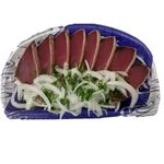 原料原産地：国産 MSC一本釣りかつおたたきお刺身（ねぎ入）8切 【6月13日～6月15日のお受取り】
