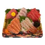 本まぐろ入 お刺身盛合せ（えび入）5点盛 【6月13日～6月15日のお受取り】