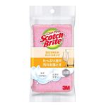 3Mジャパン Scotch－brite（スコッチ・ブライト）泡立ちゆたかネットスポンジ ピンク 3個
