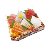 【予約商品】 超まぐろ入り お刺身盛合せ（6点盛）（えび入）4切×6種 【12月30日～1月2日のお受取り】