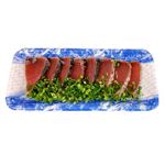 原料原産地:国産 MSC認証 一本釣りかつおたたきお刺身（ねぎ入）8切 1パック