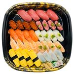 本まぐろ入り味わい握り寿司36貫 1パック 【8月13日～8月15日のお受取り】【10時から12時配送不可】