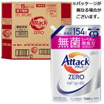 【予約商品】【ケース販売】花王 アタックZERO つめかえ用 1540g×6個 【9月5日～9月7日のお受取り】
