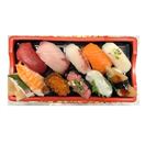 【予約商品】 本まぐろ赤身とぶり鯛入り迎春お奨め握り寿司 10貫 【12月30日～1月2日のお受取り】※【12時以降の配送限定】