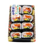 【予約商品】 8種具材を楽しむ海鮮太巻8巻 1パック 【8月9日～8月15日のお受取り】