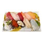 【魚屋の鮨】魚屋のにぎり鮨（いくら・えび入）10貫入【わさびなし】1パック