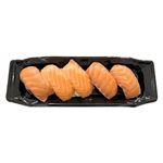 【魚屋の鮨】ASC認証 生アトランティックサーモン握り寿司 5貫入【わさびなし】1パック