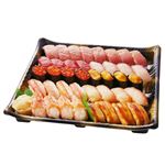 【予約】 3種本まぐろ食べ比べ贅沢握り寿司 40貫入【わさびなし】1パック ※【12月29日～1月3日配送限定】