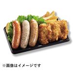 3種ソーセージ＆フライドチキンセット 1パック 【8月8日～8月17日の受取り】【12時以降の受取り】