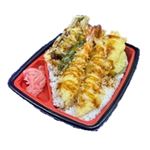  【12時以降のお受取り限定】W海老の天丼 1パック