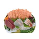 【12時以降のお受取商品】生サーモンが主役のお刺身盛合せ（えび入）4点盛 【8月13日～8月15日のお受取り】