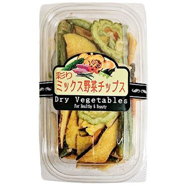 おうちでイオン イオンネットスーパー 中国などの国外産 げんき本舗 彩りミックス野菜チップス 1g入 1パック