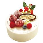 【クリスマス予約】 百花園 レアチーズ 直径約15cm×高さ約8cm 【12月23日、24日の配送になります】