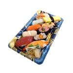 ほたてと海老が自慢の味わい握り寿司 10貫【わさび小袋添付】 1パック 1パック 【6／2－4配送】