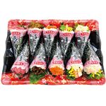 【ごちそう予約】 皆で食べる彩り末広手巻寿司 10本入 1パック ※【5日後以降配送】